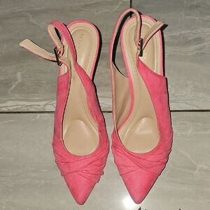 Kelly & Katie Pink Slingback Heels